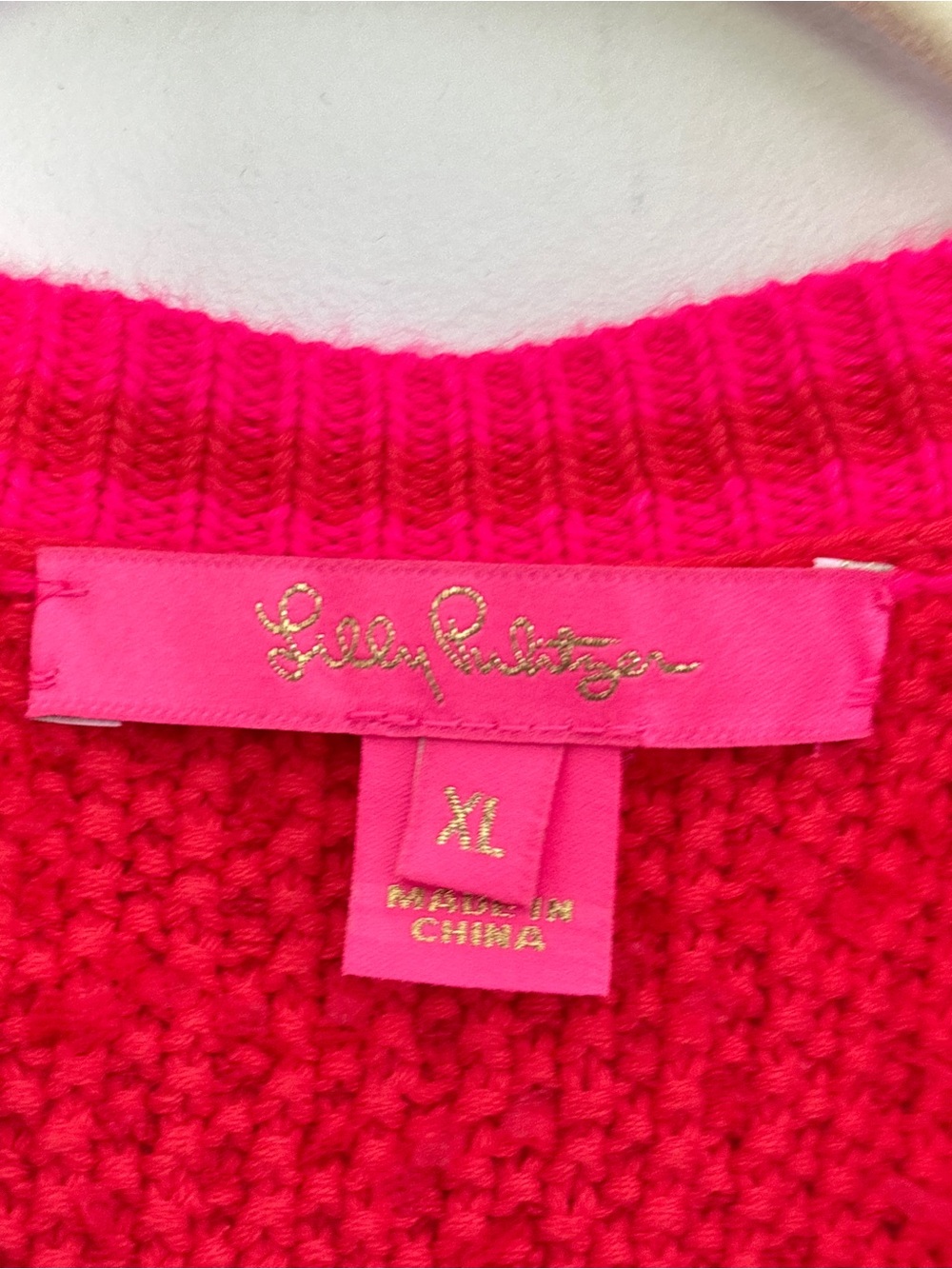 Lilly Pulitzer Nalayna Bouclé Cardigan Size XL Fuzzy Preppy Pocket Cozy Layering - Picture 7 of 16